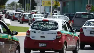 La manifestación la hicieron sobre el malecón de Campeche en protesta de la Ley de Movilidad