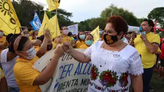 A pesar de los contagios por COVID-19, algunos candidatos hicieron eventos masivos