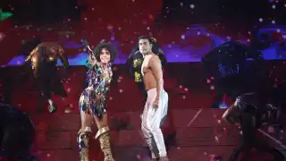 Fela Domínguez y Carlos Rivera protagonizan el musical. Foto: EFE