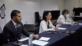 Omar García Harfuch reapareció en compañía de Claudia Sheinbaum (@OHarfuch)