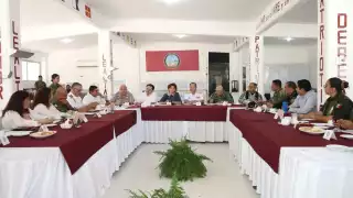 Reunión entre la SGG y la Mesa Estatal de Coordinación para la Construcción de Paz y Seguridad