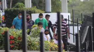 Del total de detenidos, 125 son adultos y 92 menores de edad de diferentes nacionalidades