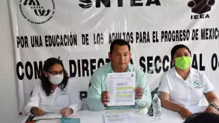 Tras pedir la renuncia del director del IEEA, los sindicalizados amenazan con ir a huelga que no cumplirse su petición
