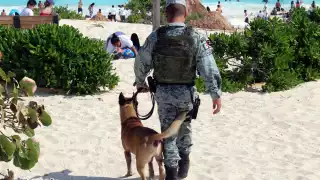 Todas las playas de la zona hotelera cuentan con la presencia de los elementos policiacos