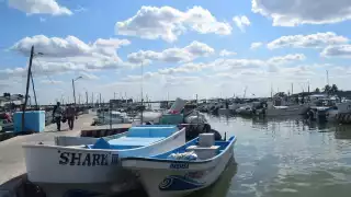 Algunos de los pescadores sobreviven con empleos improvisados