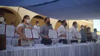 El acuerdo fue suscrito por 25 municipios
