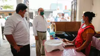 El aspirante del PRI y PRD a la alcaldía exhorta a lograr la recuperación económica del Centro Histórico