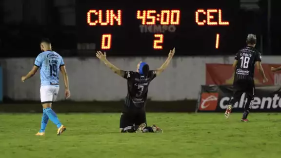 Los goles cayeron en la segunda mitad del encuentro y el Cancún FC no pudo revertir la situación Foto: Jorge Delgado Los goles cayeron en la segunda mitad del encuentro y el Cancún FC no pudo revertir la situación Foto: Jorge Delgado