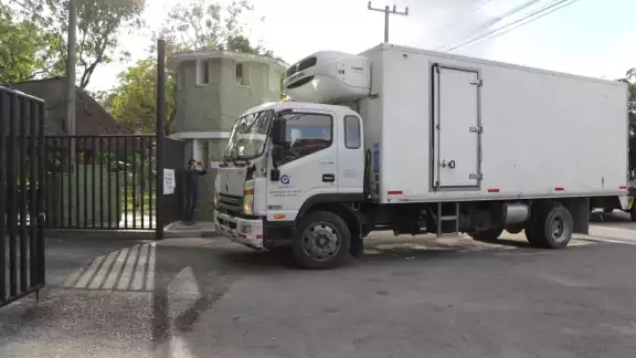 El cargamento es fuertemente custodiado El cargamento es fuertemente custodiado