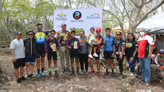 Se llevó a cabo el primer serial de Ciclismo de montaña en Othón P. Blanco