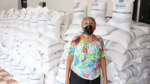 Se han entregado más de 100 mil sacos de maíz como parte del programa Seguridad Alimentaria