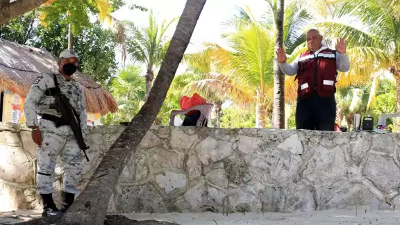 Esta situación fue documentada por el equipo de Por Esto! cuando acudió a Playa Coral