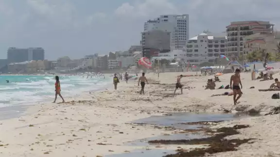 Se espera una temperatura máxima de 32 °C en Cancún Se espera una temperatura máxima de 32 °C en Cancún