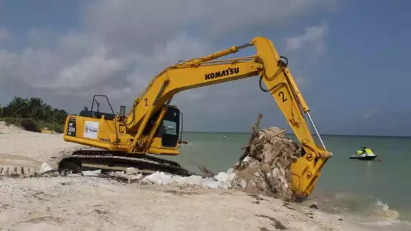 Estas acciones evitarán la erosión en las playas y brindarán mayor espacio en las costas yucatecas