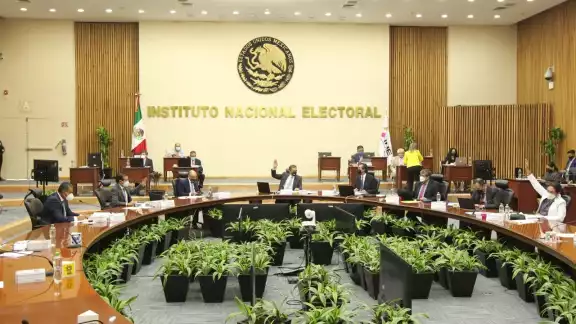 Sesión Extraordinaria del Consejo General del INE Sesión Extraordinaria del Consejo General del INE