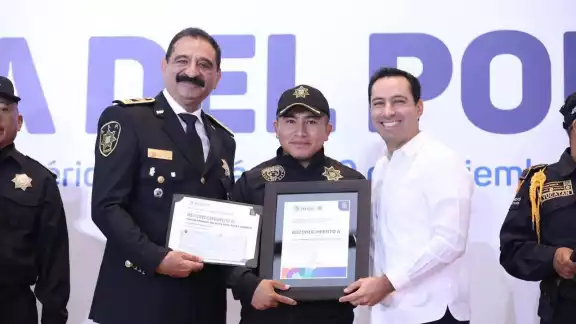 El Gobernador de Yucatán celebra el Día del Policía El Gobernador de Yucatán celebra el Día del Policía