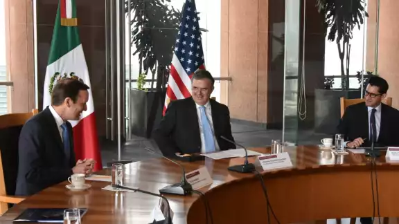 Marcelo Ebrard recibe a delegación del Congreso de Estados Unidos Marcelo Ebrard recibe a delegación del Congreso de Estados Unidos