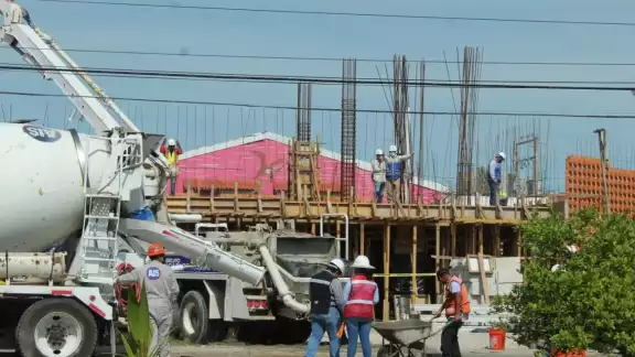La obra de Renovación III, donde sucedió el accidente en el que perdieron la vida dos albañiles, es la más adelantada La obra de Renovación III, donde sucedió el accidente en el que perdieron la vida dos albañiles, es la más adelantada