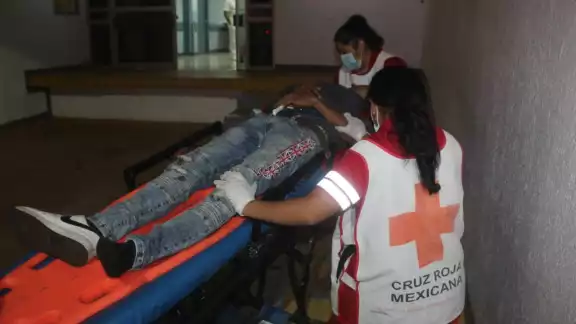 El joven fue atendido en el hospital San Carlos de Tizimín