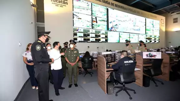 El Centro de Atención de Llamadas de Auxilio tendrá capacidad para albergar hasta 68 elementos de la corporación El Centro de Atención de Llamadas de Auxilio tendrá capacidad para albergar hasta 68 elementos de la corporación
