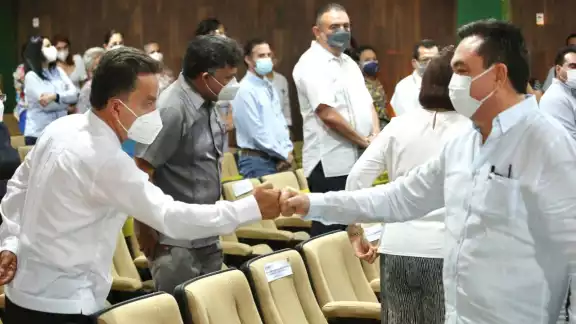 Liborio Vidal toma el puesto de titular de la Segey en una ceremonia el día de hoy