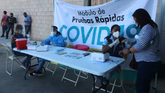 Las pruebas son gratuitas y se invita a la población en general a acudir con cubrebocas y las medidas debidas de higiene Las pruebas son gratuitas y se invita a la población en general a acudir con cubrebocas y las medidas debidas de higiene