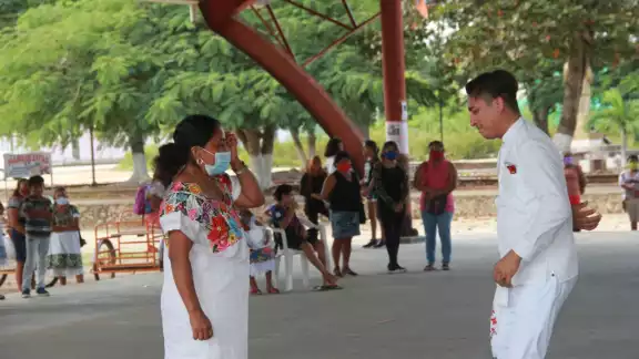 Las actividades religiosas fueron supervisadas por el representante de la Cofepris Las actividades religiosas fueron supervisadas por el representante de la Cofepris