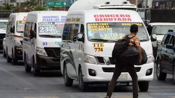 Con el paso de los años, las unidades de transporte público fueron aumentando para cumplir con las rutas en Cancún