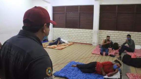 Las autoridades han hecho un recorrido para invitar a las personas a a acudir en caso de que se sientan vulnerables Foto: Por Esto! Quintana Roo