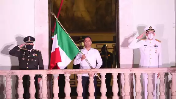 Mauricio Vila será quien dé el Grito de Independencia desde el balcón principal del Palacio de Mérida Mauricio Vila será quien dé el Grito de Independencia desde el balcón principal del Palacio de Mérida