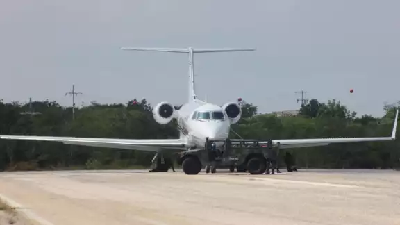 El pasado 28 de enero de 2020, en el aeródromo de Mahahual, se aseguró un narcojet