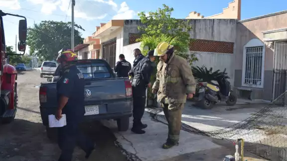 Un par de menores de edad se encontraron dentro del hogar Un par de menores de edad se encontraron dentro del hogar