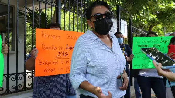 Los maestros fueron inmunizados en marzo con Cansino, vacuna que otorga una protección de hasta seis meses