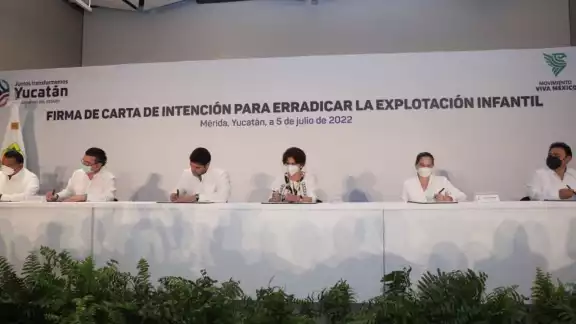 Gobierno de Yucatán firma con EUA programa para erradicar la explotación sexual infantil Gobierno de Yucatán firma con EUA programa para erradicar la explotación sexual infantil
