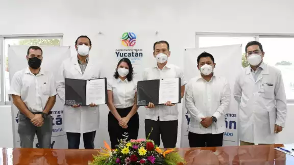Representantes de los hospitales generales de Yucatán y Valladolid firmaron el acuerdo de cooperacón con agencia japonesa en México Representantes de los hospitales generales de Yucatán y Valladolid firmaron el acuerdo de cooperacón con agencia japonesa en México