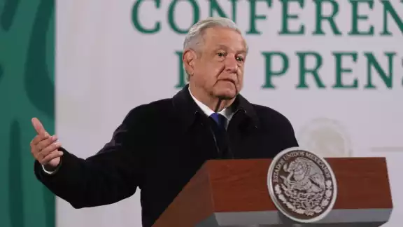 El presidente AMLO le envió sus condolencias durante su rueda de prensa mañanera El presidente AMLO le envió sus condolencias durante su rueda de prensa mañanera