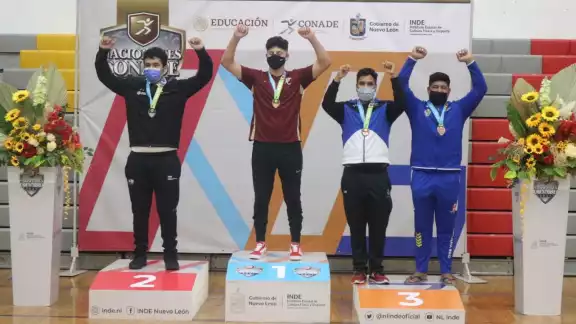 Quintana Roo obtiene oro en dobles Sub-19 varonil y
plata en equipos Sub-19 femenil
Quintana Roo obtiene oro en dobles Sub-19 varonil y
plata en equipos Sub-19 femenil