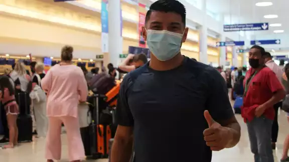 Joselito Velázquez parte rumbo a Estados Unidos Joselito Velázquez parte rumbo a Estados Unidos