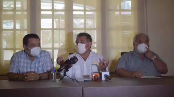 En rueda de prensa, el presidente estatal del partido, Luis Manzanero Villanueva, presentó un documento con las propuestas para la agenda de trabajo de la próxima administración municipal