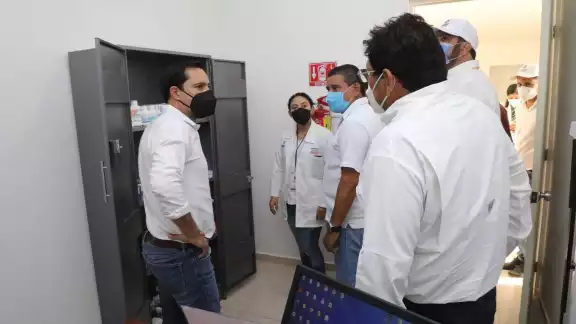 El gobernador de Yucatán se encuentra de gira por el interior del estado