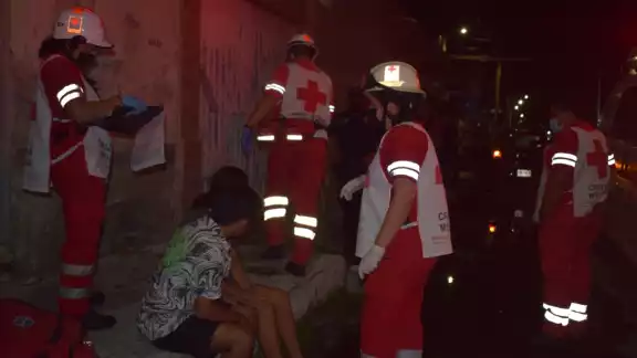 Los choques ocurrieron en la madrugada de este jueves Los choques ocurrieron en la madrugada de este jueves