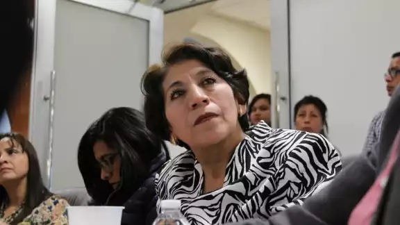 Foto: Twitter Delfina Gómez