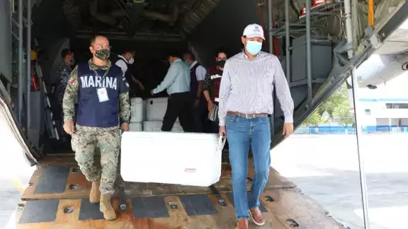 Hasta el día de hoy, han llegado al estado más de 2 millones 33 mil vacunas contra el coronavirus