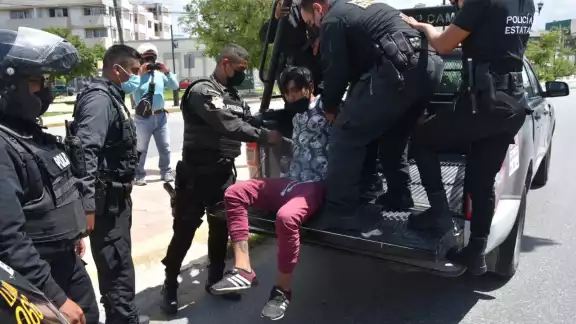 Las víctimas presentarían la denuncia contra los delincuentes Las víctimas presentarían la denuncia contra los delincuentes