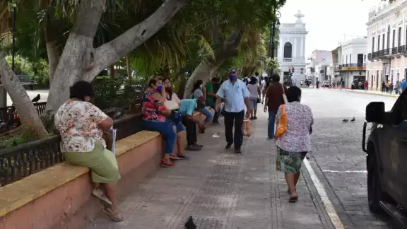 Los pobladores de Mérida reforzaron las medidas anticovid tras la llegada de la variante ómicron a Yucatán