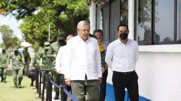 AMLO seguirá su gira hacia Cancún, Quintana Roo AMLO seguirá su gira hacia Cancún, Quintana Roo