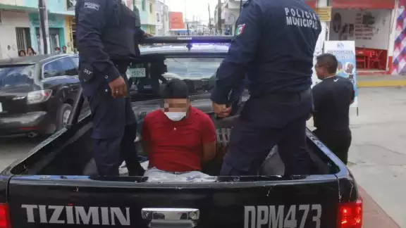 Ambos fueron trasladados al Cuartel Morelos de Tizimín