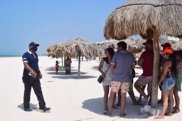 Se trataba de visitantes de otros estados