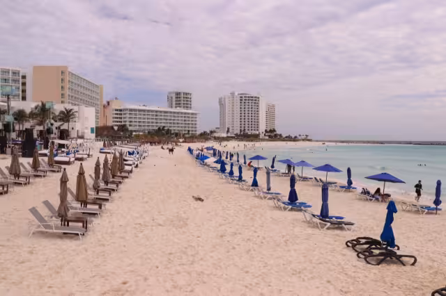 Las playas lucieron así hoy