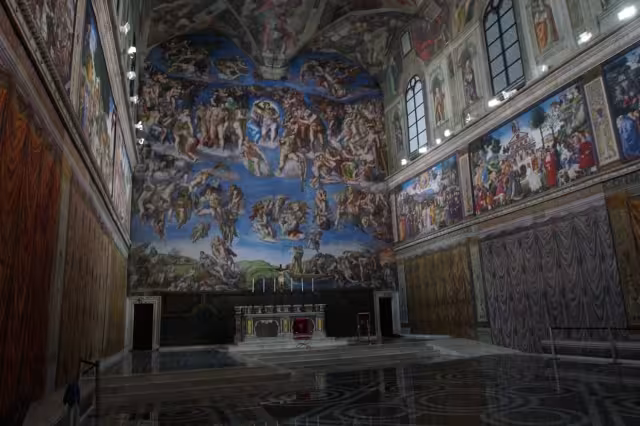 La réplica de la Capilla Sixtina se encontraba cerrada desde hace 5 meses Foto: Erick Marfil